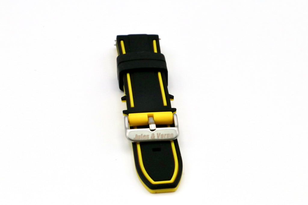Nautilus : Bracelet pour Swatch X Blancpain Noir et Jaune
