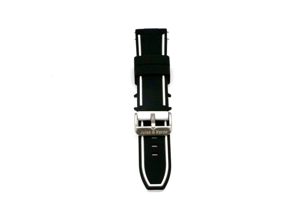 Nautilus : Bracelet pour Swatch X Blancpain Noir et Blanc