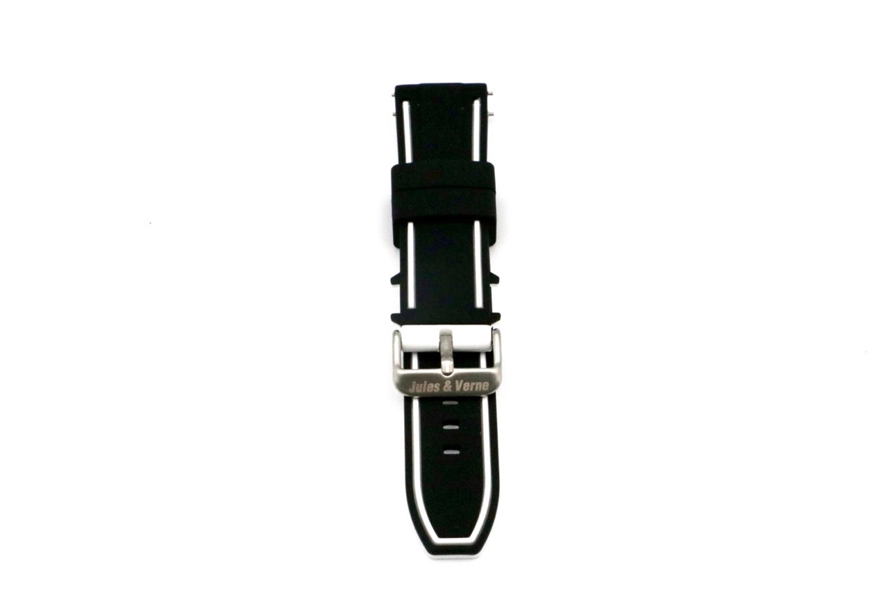 Nautilus : Bracelet pour Swatch X Blancpain Noir et Blanc