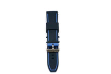 Charger l&#39;image dans la visionneuse de la galerie, Nautilus : Bracelet pour Swatch X Blancpain Bleu et bleu marine
