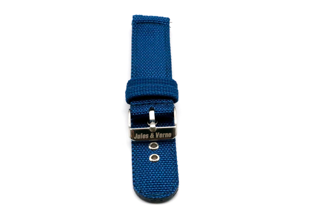 Columbiad : Bracelet Swatch x Omega Bleu