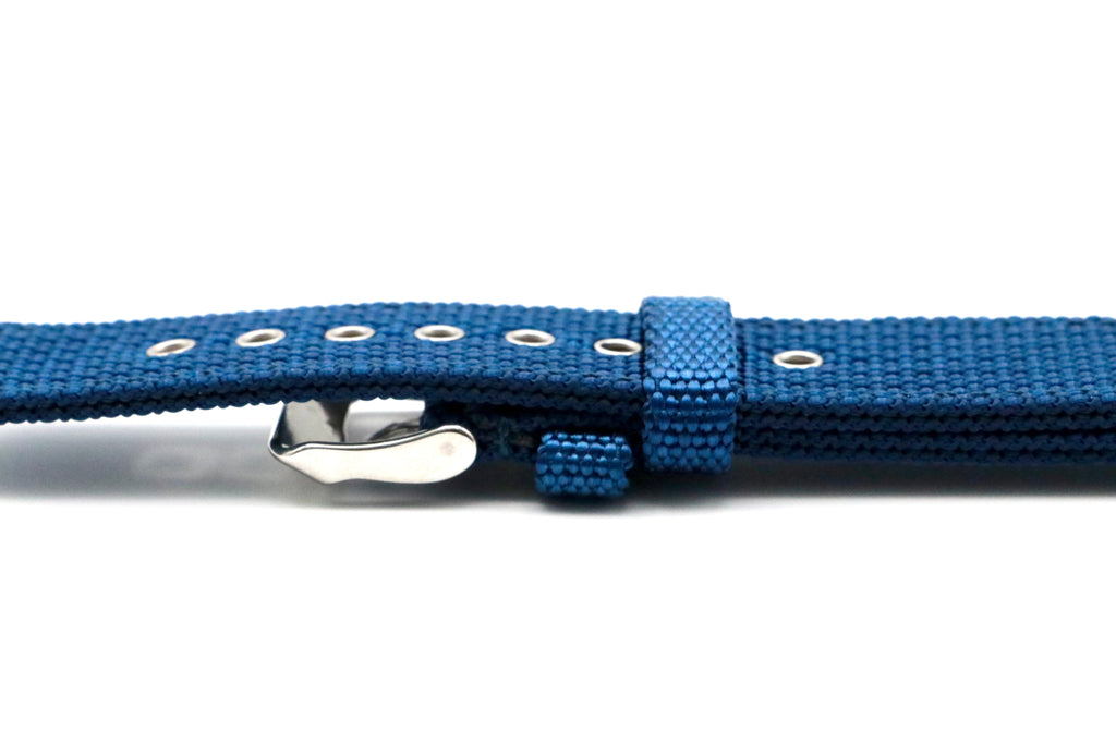 Columbiad : Bracelet Swatch x Omega Bleu