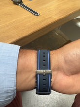 Charger l&#39;image dans la visionneuse de la galerie, Nautilus : Bracelet pour Swatch X Blancpain Bleu et bleu marine
