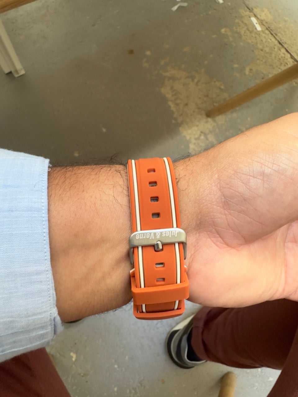 Nautilus : Bracelet pour Swatch X Blancpain Orange